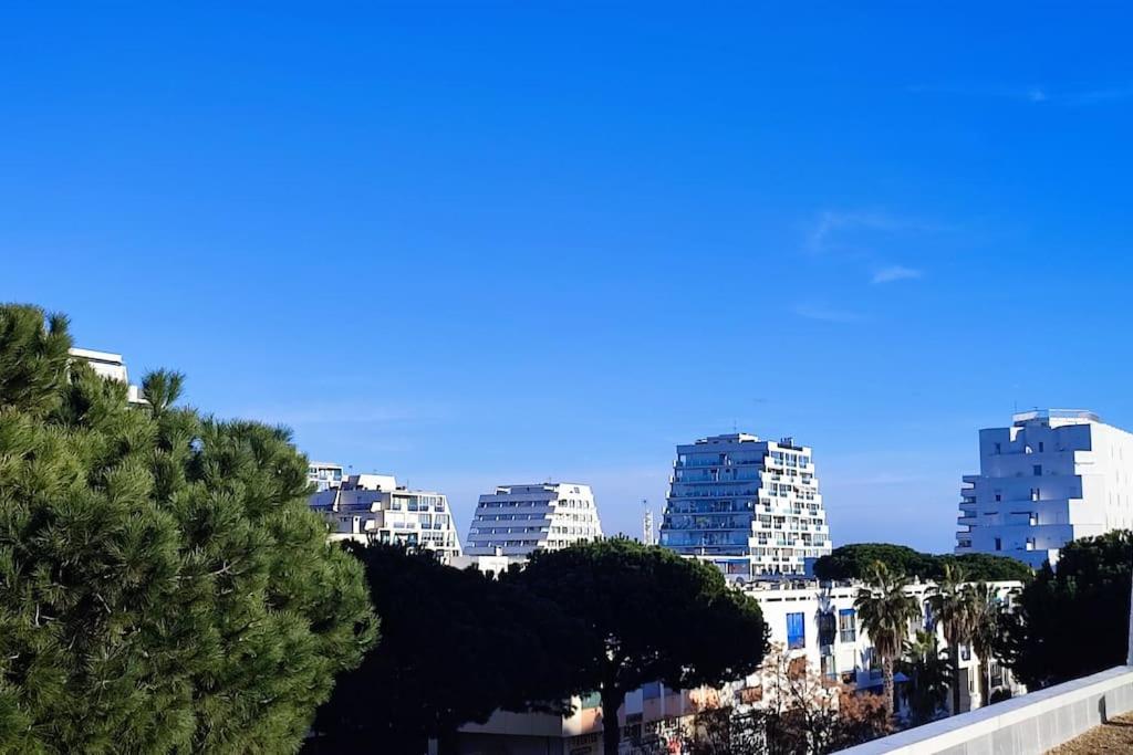 Grand Voile - Hyper Centre, Climatisation, Vue Panoramique Sur L'Architecture De La Grande Motte Apartamento Exterior foto